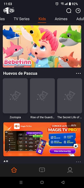 Múltiples idiomas y géneros