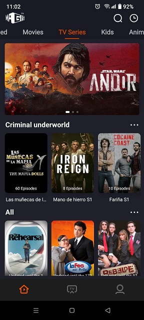 Calidad de transmisión HD
